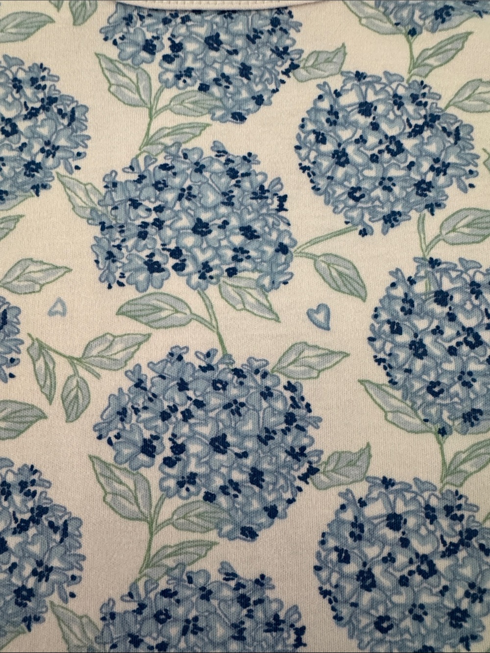 Blue Hydrangea PJs - Picture 3 of 4
